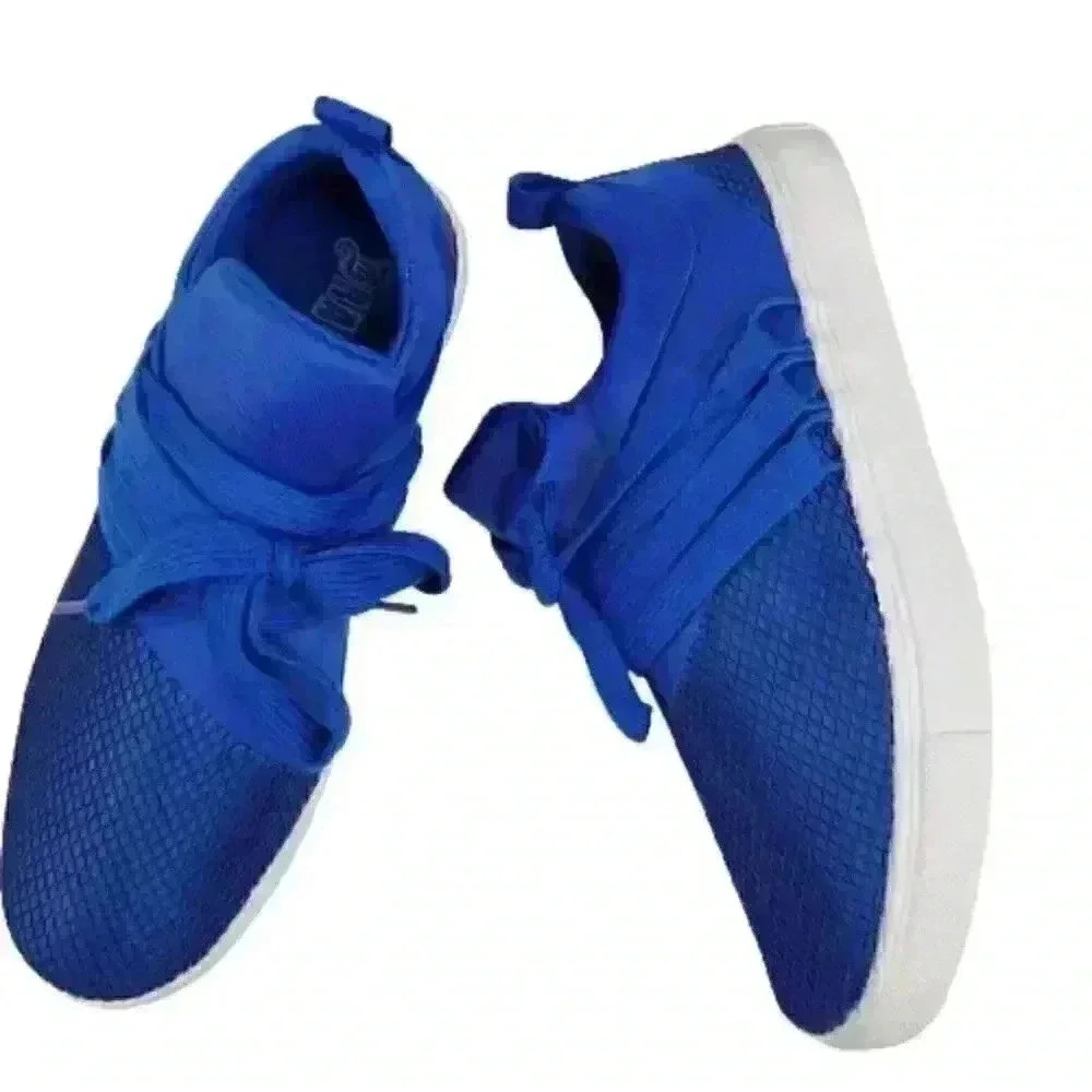 Brash Drea Women's Cobalt Blue Mesh Lace Up Fashion Sneakers Shoes Sz6/7… - Picture 6 of 8